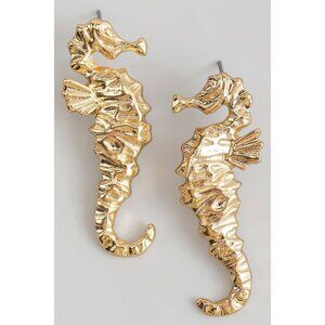 Seahorse Drop Earrings
